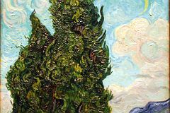 12 Cypresses - Vincent van Gogh 1889 - New York Metropolitan Museum of Art.jpg